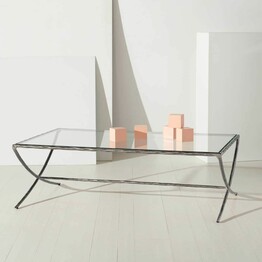 DEBBIE RECT METAL COFFEE TABLE