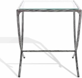 DEBBIE SQUARE METAL ACC TABLE
