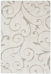 Safavieh Florida Shag SG455-1113 Cream and Beige