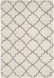 Safavieh Hudson Shag SGH282A Ivory and Grey