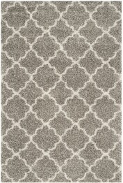 Safavieh Hudson Shag SGH282B Grey and Ivory