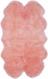 Safavieh Sheep Skin SHS121L Solid Pink