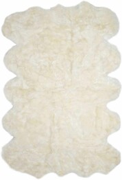 Safavieh Sheep Skin SHS211A White