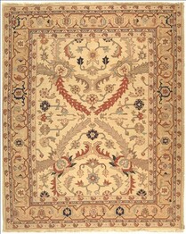 Safavieh Sumak SK120C Ivory and Gold