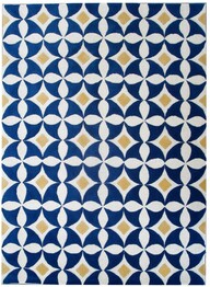 Safavieh Soho SOH750A Ivory and Blue