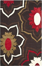 Safavieh Soho  SOH857A Brown and Multi