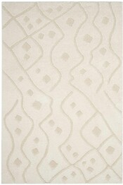 Safavieh Sparta Shag SPG511D Ivory and Beige