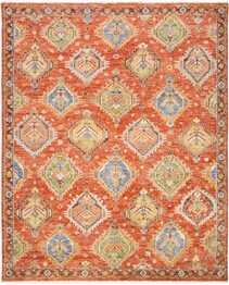 Safavieh Samarkand SRK105P Rust and Brown