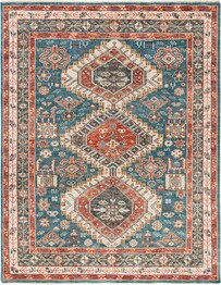 Safavieh Samarkand SRK118M Blue and Red