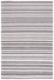 Safavieh Striped Kilim STK427F Grey and Ivory