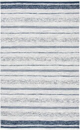 Safavieh Striped Kilim STK517A Ivory and Navy