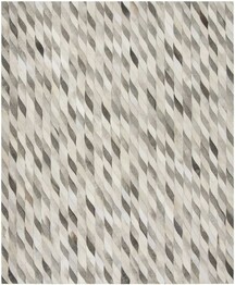 Safavieh Studio Leather STL701A Ivory and Grey