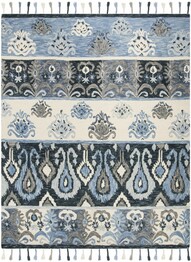 Safavieh Suzani SZN208A Blue and Ivory