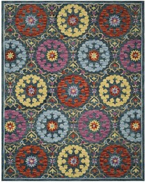 Safavieh Suzani SZN328A Blue and Multi