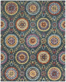 Safavieh Suzani SZN374A Blue and Multi