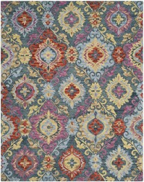 Safavieh Suzani SZN376A Blue and Multi