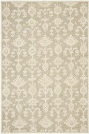 Safavieh Tibetan TB651A Linen and Antique White
