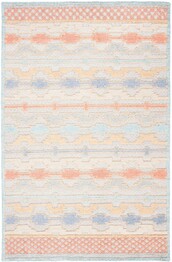 Safavieh Trace TRC221M Blue and Rust