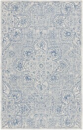 Safavieh Trace TRC304M Blue and Ivory