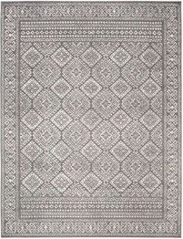 Safavieh Tulum TUL264F Dark Grey and Ivory