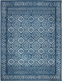 Safavieh Tulum TUL264N Navy and Ivory
