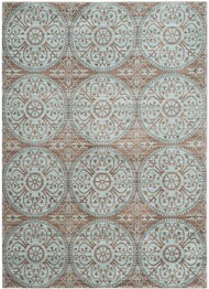 Safavieh Valencia VAL214H Brown and Alpine