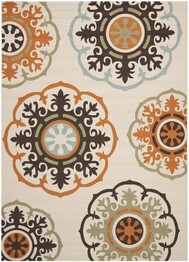 Safavieh Veranda VER002715 Cream and Terracotta