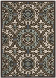 Safavieh Veranda VER055-0621 Chocolate and Cream
