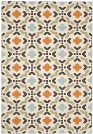 Safavieh Veranda VER0800712 Cream and Terracotta