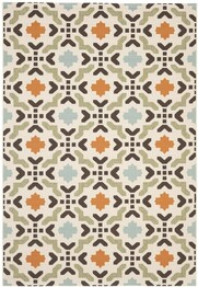 Safavieh Veranda VER080-0712 Cream and Terracotta