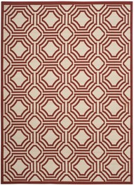 Safavieh Veranda VERS3522841 Red and Creme