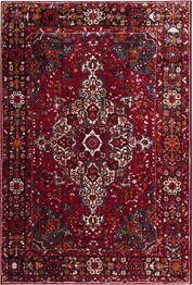 Safavieh Vintage Hamadan VTH222A Red and Multi