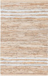 Safavieh Vintage Leather VTL400B Beige and Ivory