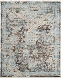 Safavieh Vintage Persian VTP417T Brown and Light Blue