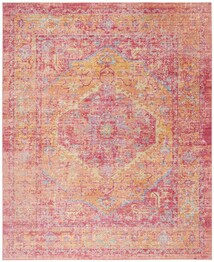 Safavieh Windsor WDS307B Gold and Fuchsia