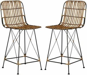 MINERVA WICKER COUNTER STOOL