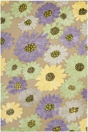Safavieh Wilton WIL341A Taupe and Lilac