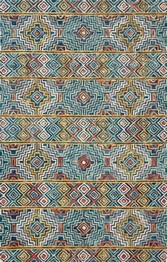 Safavieh Aspen APN273M Blue and Gold