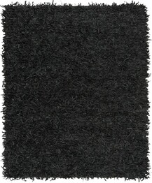 Safavieh Leather Shag LSG601A Black
