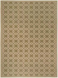 Safavieh Martha Stewart MSR425324 Green and Creme