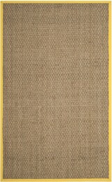 Safavieh Natural Fiber NF114X Natural and Gold