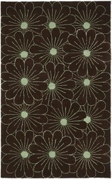 Safavieh Soho  SOH768C Brown and Teal
