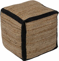 Java JVPF-001 16"H x 16"W x 16"D Pouf