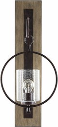 Nola OLA-001 28"H x 12"W x 8"D Wall Sconce