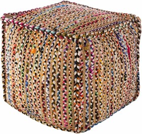 Perth PRPF-002 18"H x 18"W x 18"D Pouf