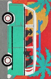 Trans Ocean Frontporch Beach Trip Turquoise 1475/04