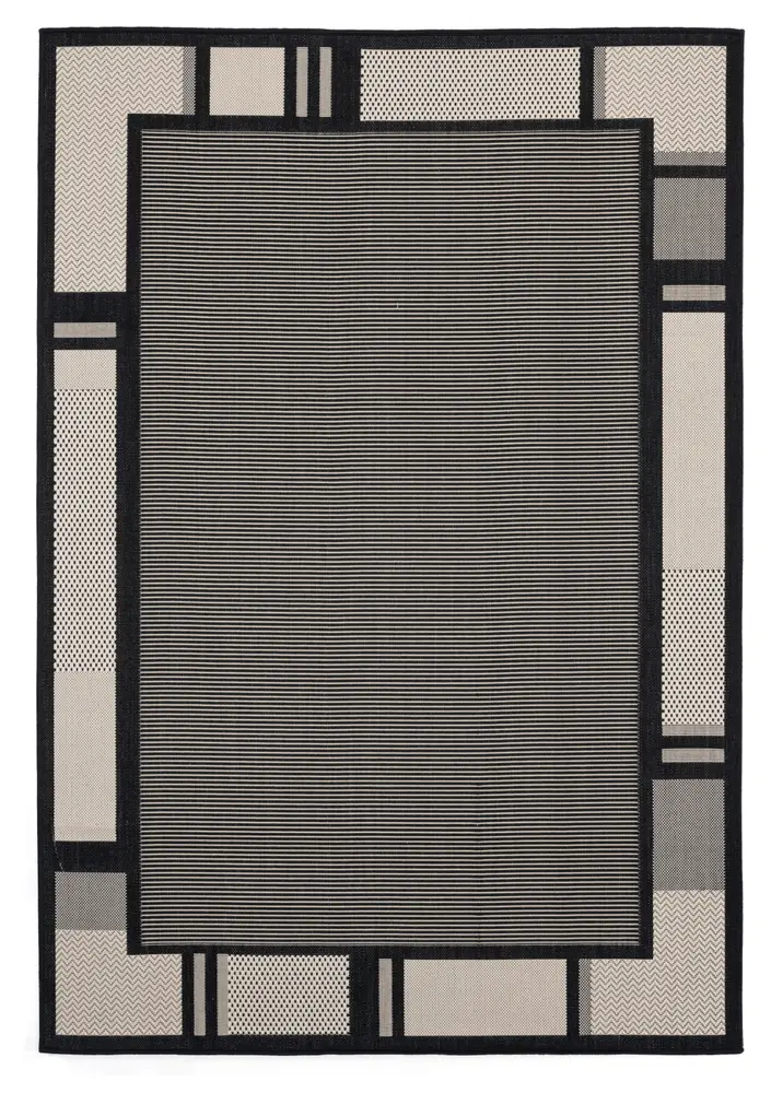 United Weavers Augusta Matira Black Oversize Rug 7'10