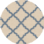 Cream / Blue