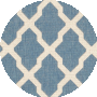 Blue / Creme