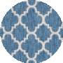 Blue / Ivory